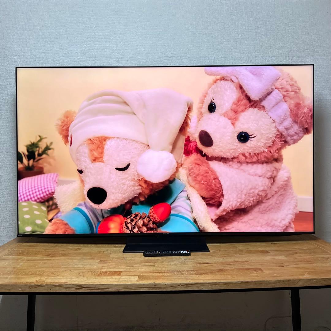 シャープ 65V型 4K 液晶テレビ AQUOS 4T-C65EP1 量子ドット