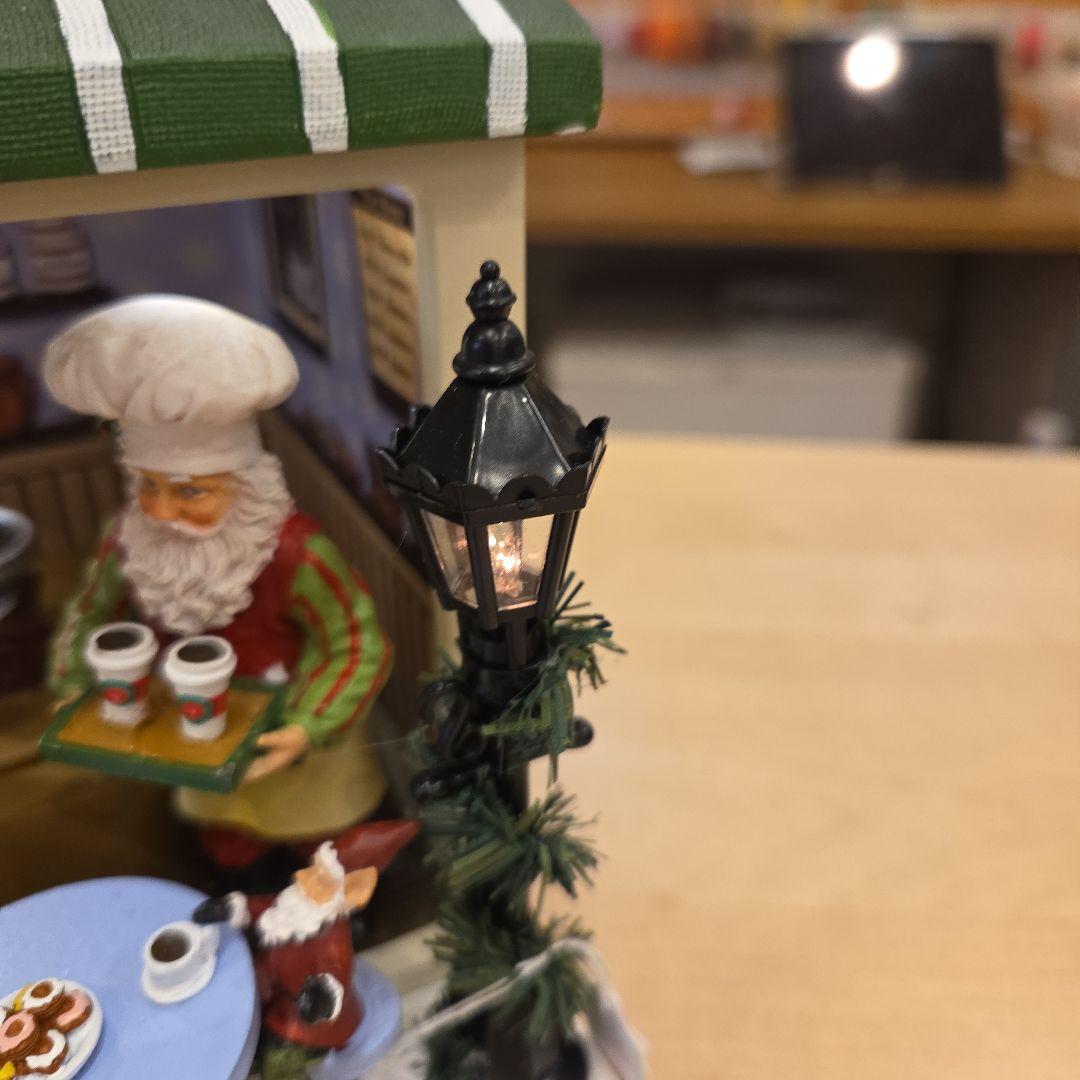 クリスマス コーヒーショップ ミニチュア