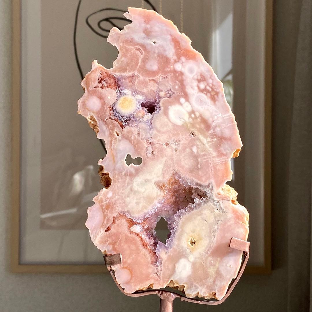 ★★★破格 最終特価【 高品質 ピンクアメジスト ドゥルージー スタンド