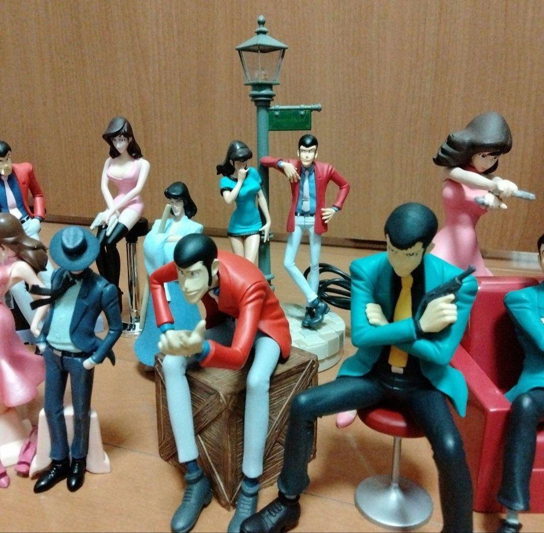 ルパン三世　フィギュアセット　峰不二子　次元大介　五右衛門