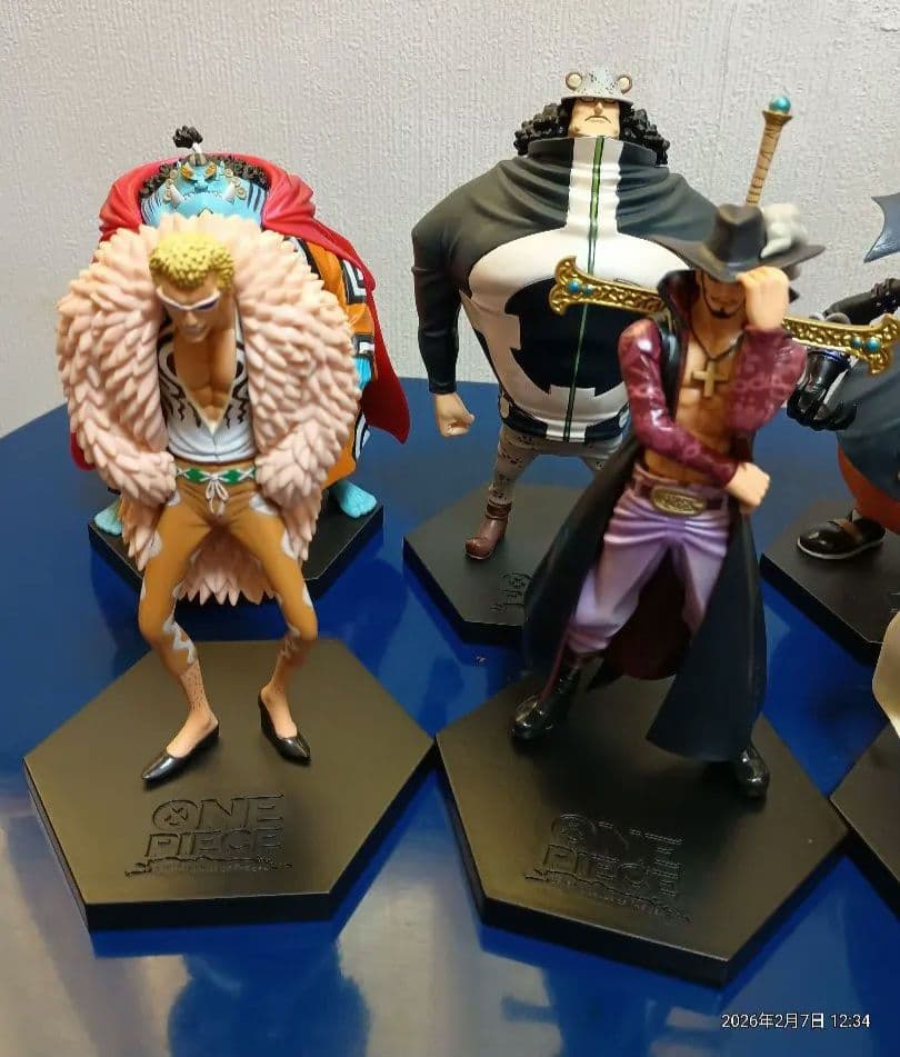ワンピース DX王下七武海フィギュア　全8体コンプセット