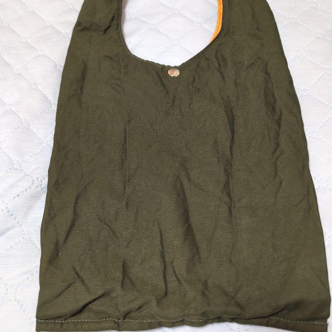 【美品】ポーターバガー GMS エコバッグ カーキ 現行 折り畳み 大容量