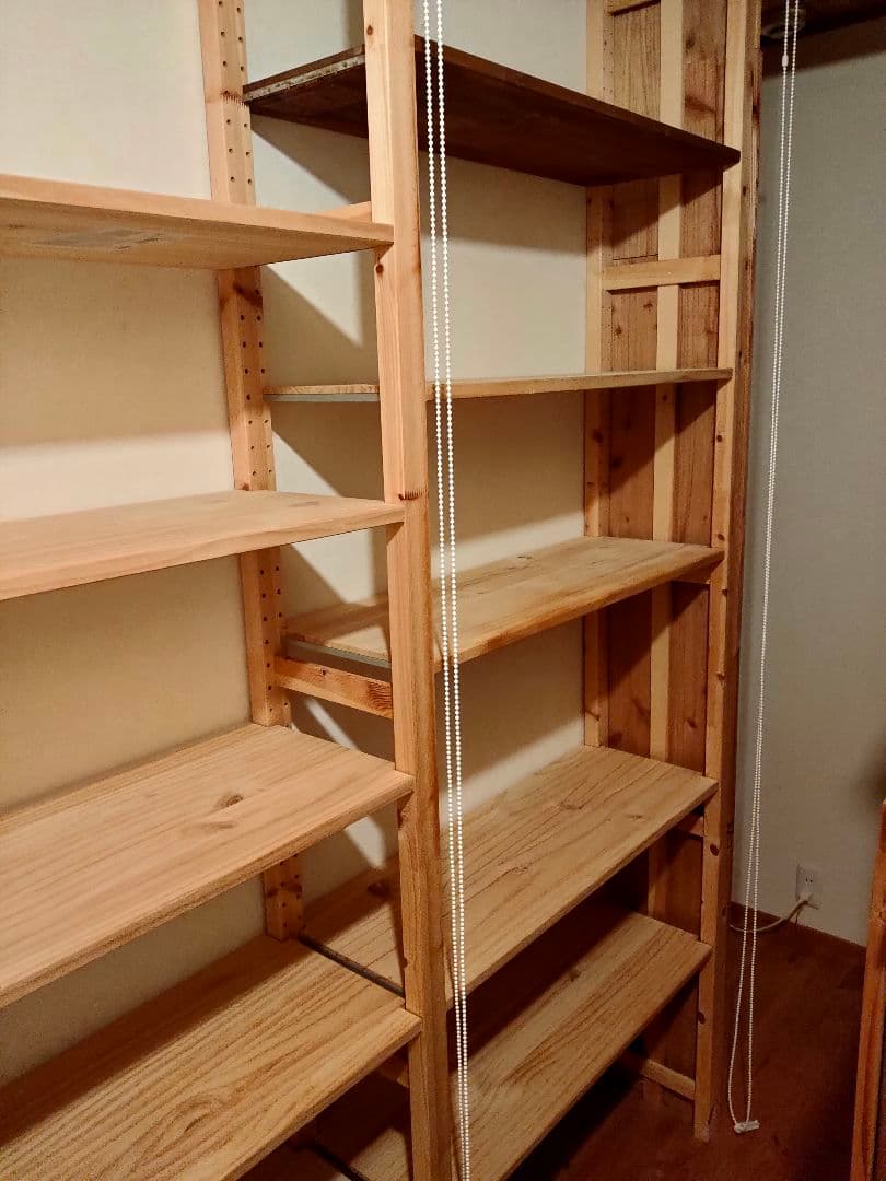 【大容量収納】イケアの本棚・収納　イーヴァルセット