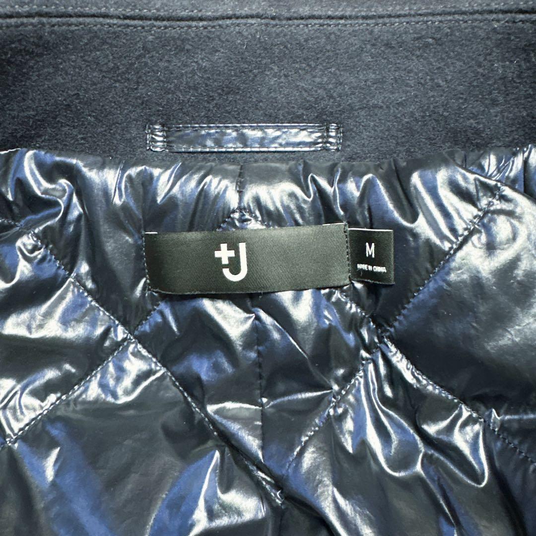 未使用級 ユニクロ +J ジルサンダー コラボ ピーコート M ネイビー
