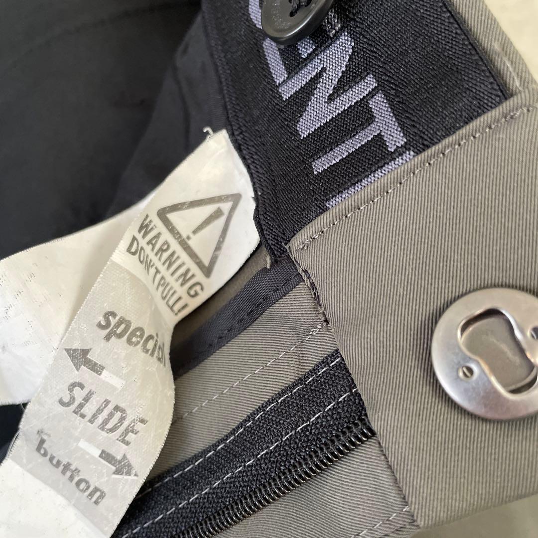 DESCENTE グレー スリムフィット セットアップ