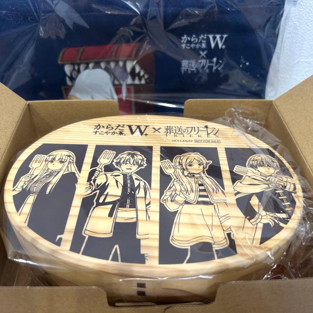 葬送のフリーレン　からだすこやか茶W わっぱ　お弁当箱　ランチ　トートバッグ