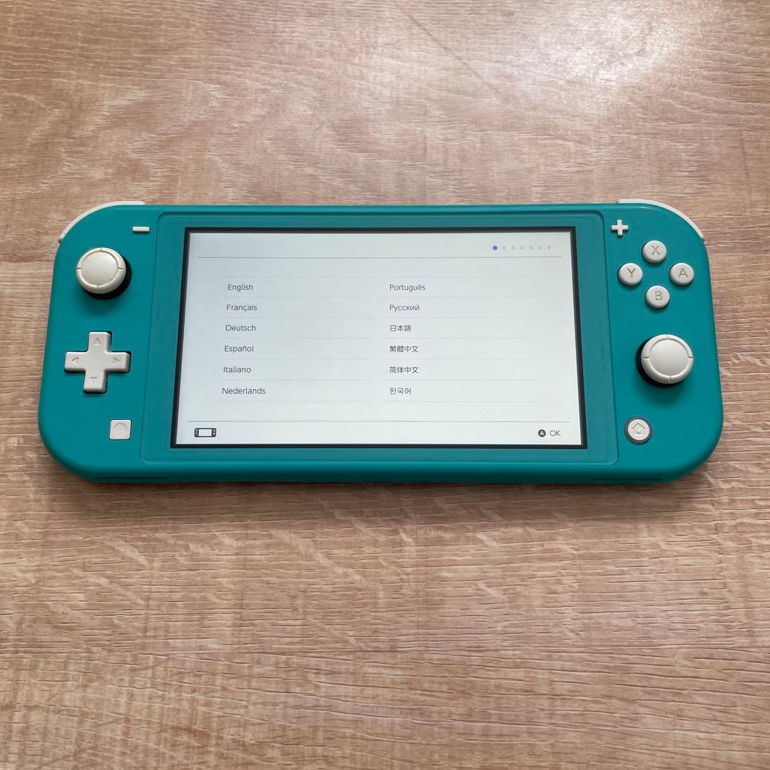 Nintendo Switch lite 本体　ターコイズ