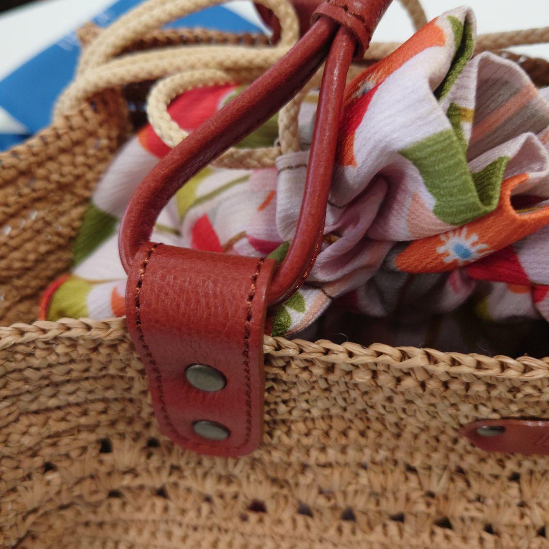 IBIZA ラフィア　ハンドバッグ　未使用品！