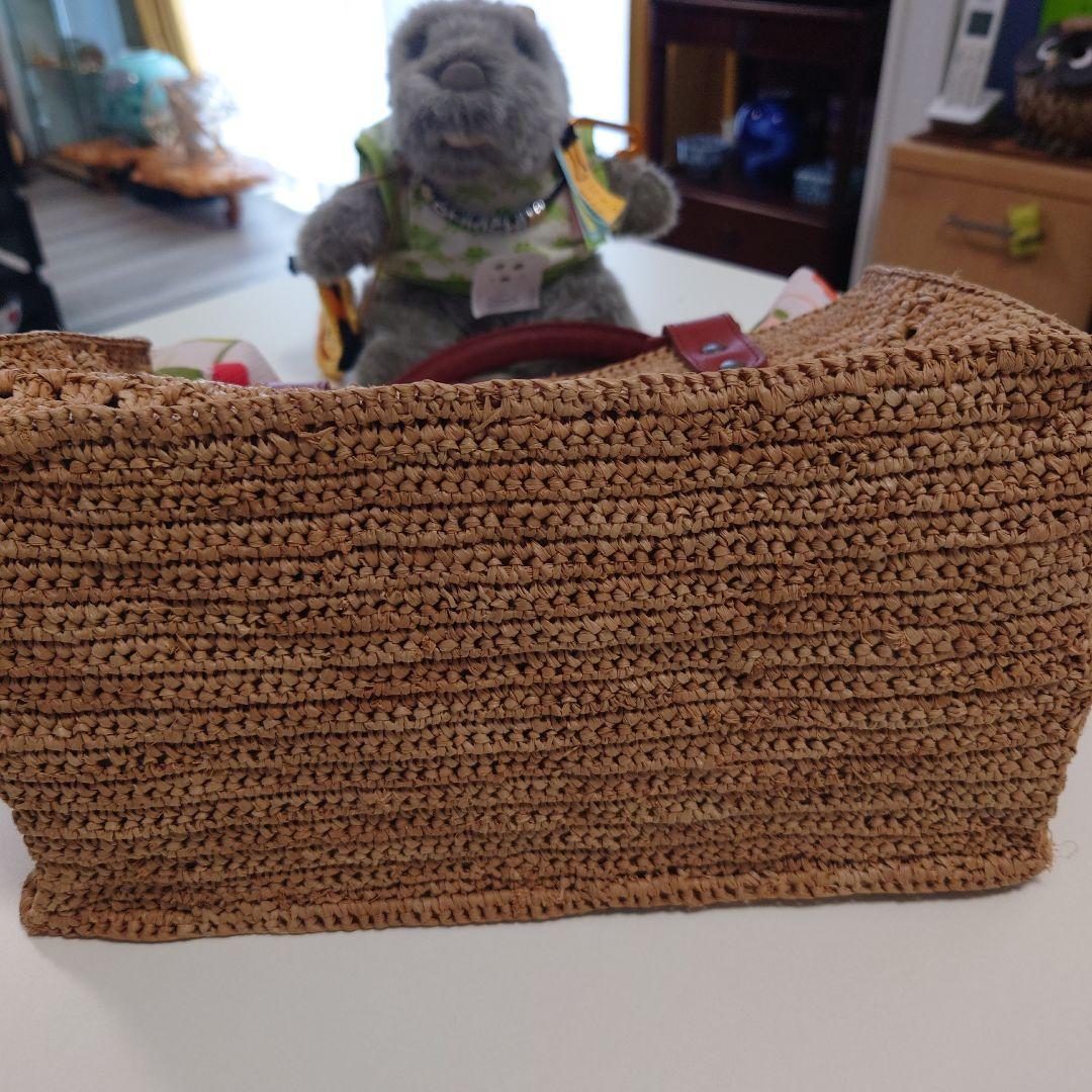 IBIZA ラフィア　ハンドバッグ　未使用品！