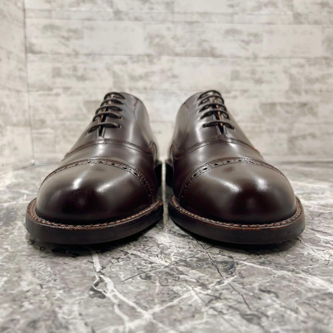 【美品】 リーガル ドレスシューズ 26cm 革靴 内羽根 ストレートチップ