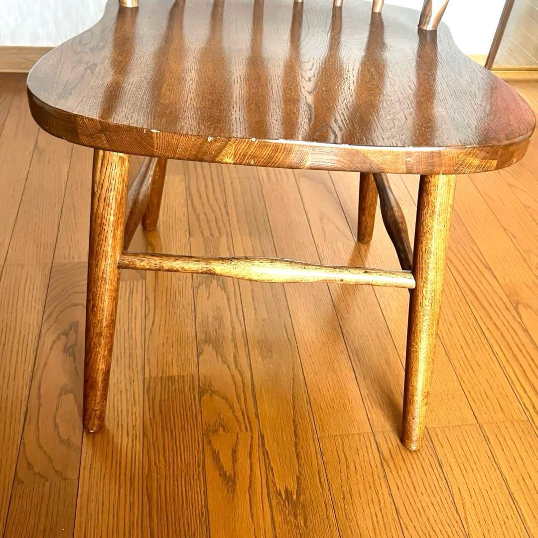 ③みっちゃん木製ウッド ウィンザーチェア スラットバックチェア