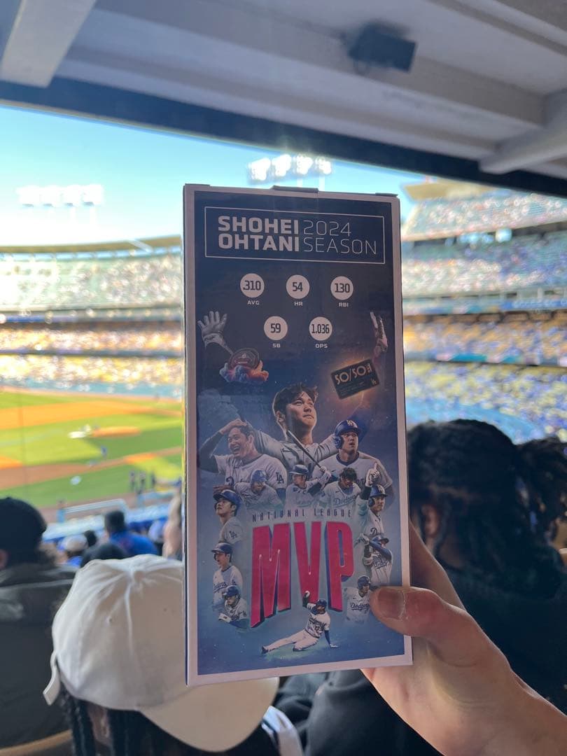 今シーズン初の限定大谷翔平選手のMVP Awardボブルヘッド。