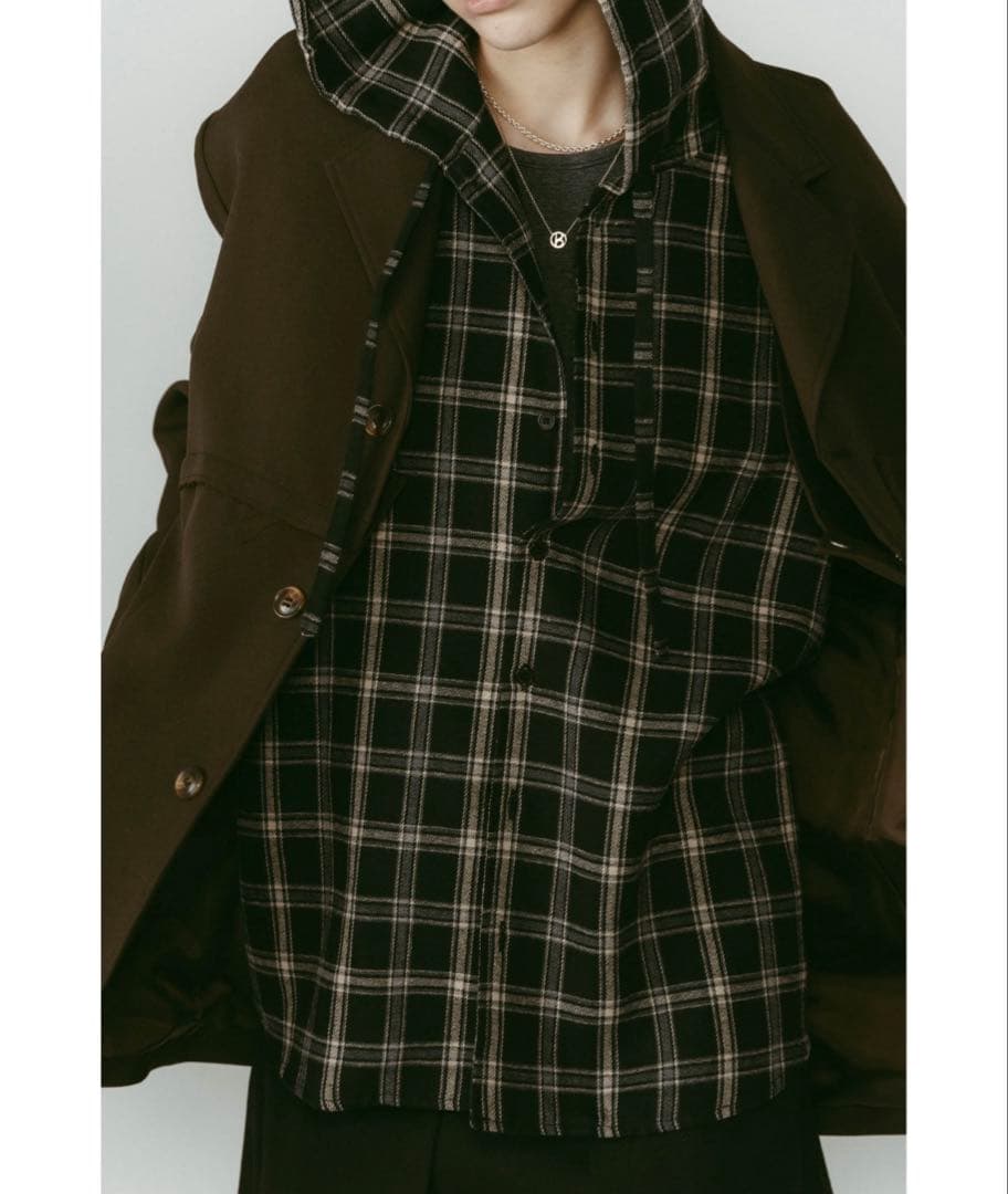 トップス Knuth Marf hooded over shirts(unisex)