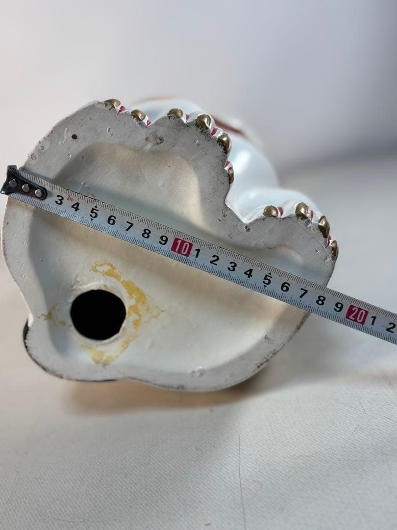 招き猫 多治見 郷土玩具 豪華前垂れ 骨董 アンティーク 縁起物 猫 置物