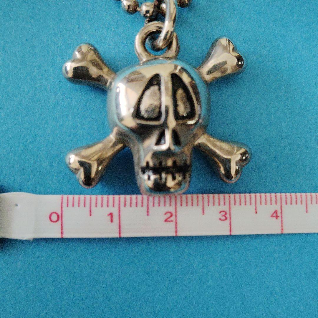 00s OLD STUSSY スカルボーン ネックレス トップ　ドクロ　骸骨