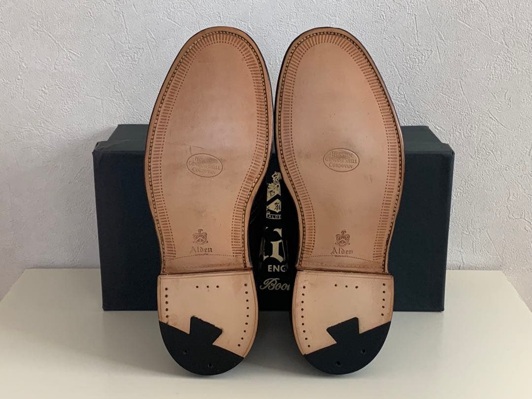 オールデンAlden 1339 チャッカブーツ ダークバーガンディsize7