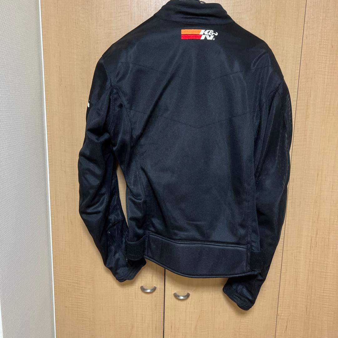 極上品　K&N メッシュライディングジャケット 黒