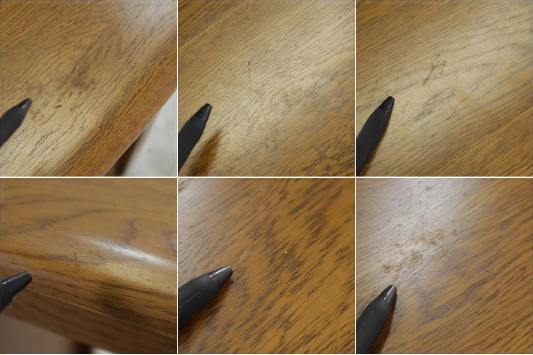 値下浜本工芸 キッチンワゴン サイドテーブル キャスター4輪 オーク　棚板欠品