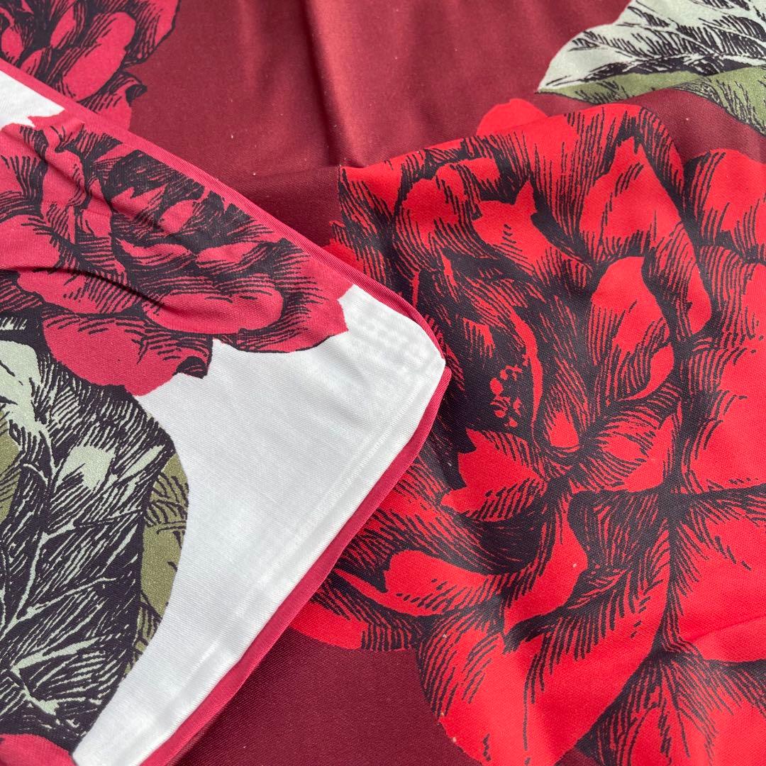 イギリス直輸入　ローラアシュレイ 掛けカバー＋枕カバー2枚　コットンサテン　新品