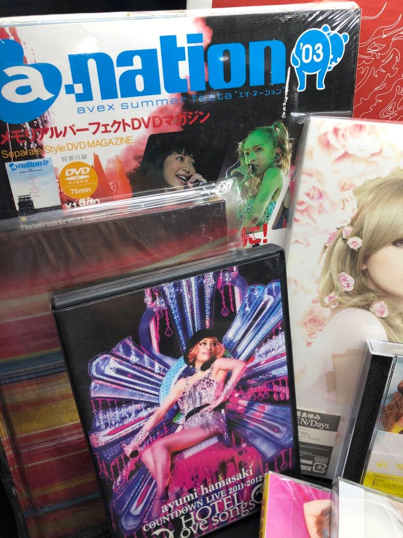 浜崎あゆみ　CD DVD グッズ　パンフレット　まとめ売り