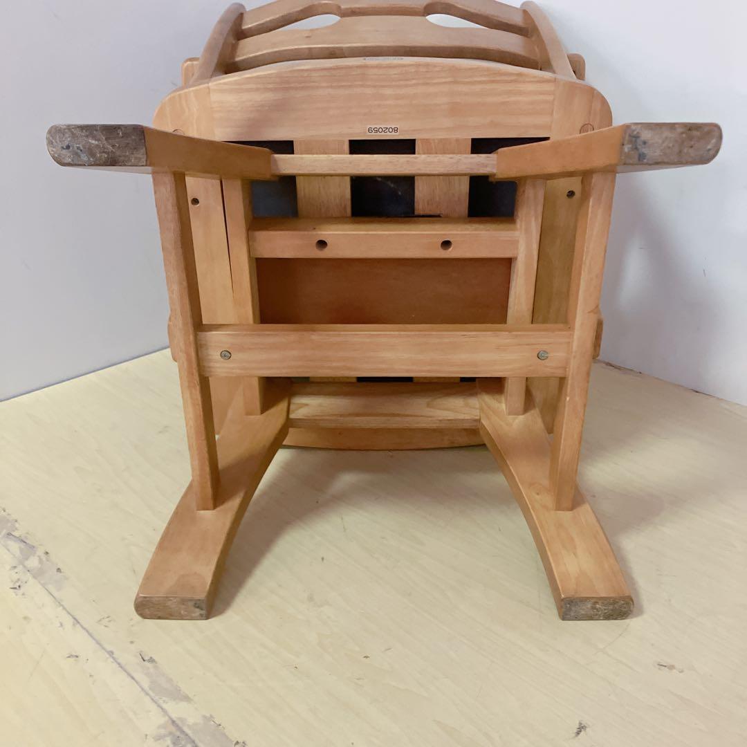 karimoku カリモク　RUSTIC 木製　回転チェア ダイニングチェア　①