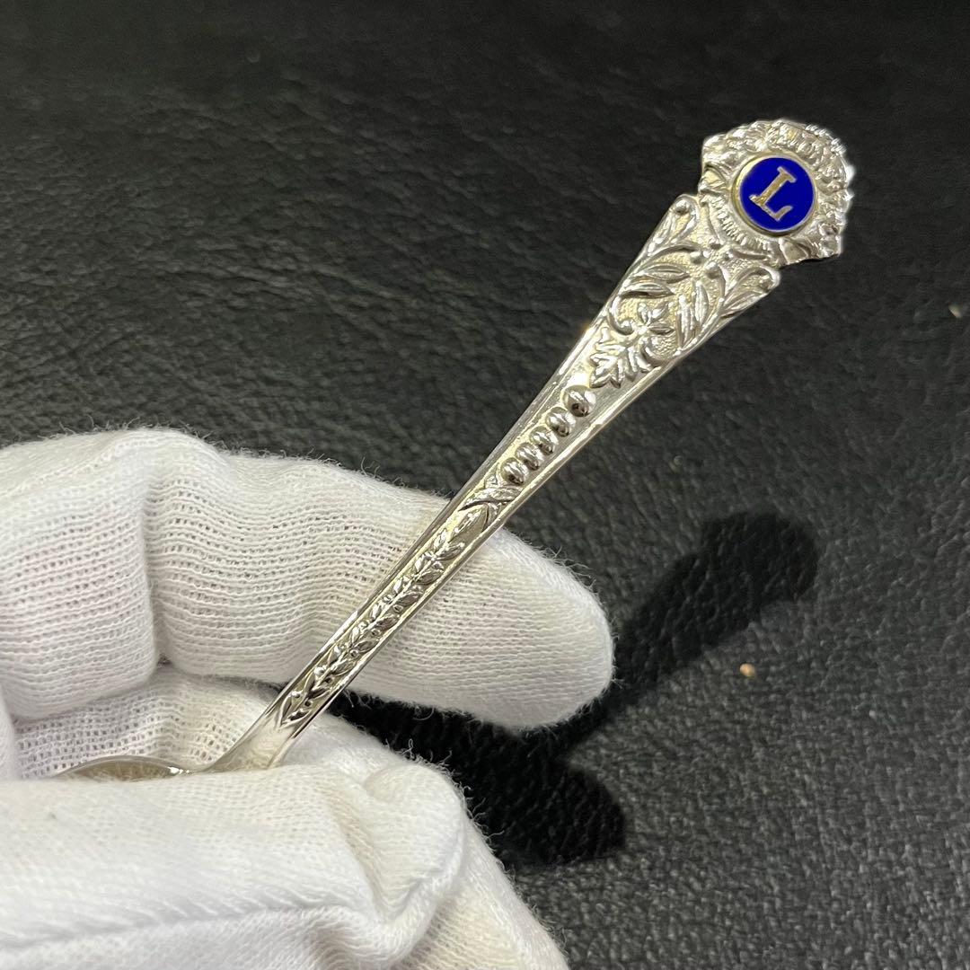 【美品】ライオンズクラブ　大阪尚美堂　「silver950 銀スプーン」　5点