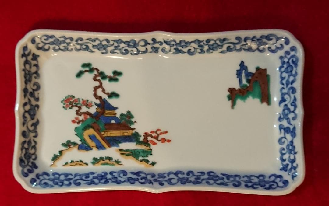 伝統美術工芸品 九谷焼 絵皿