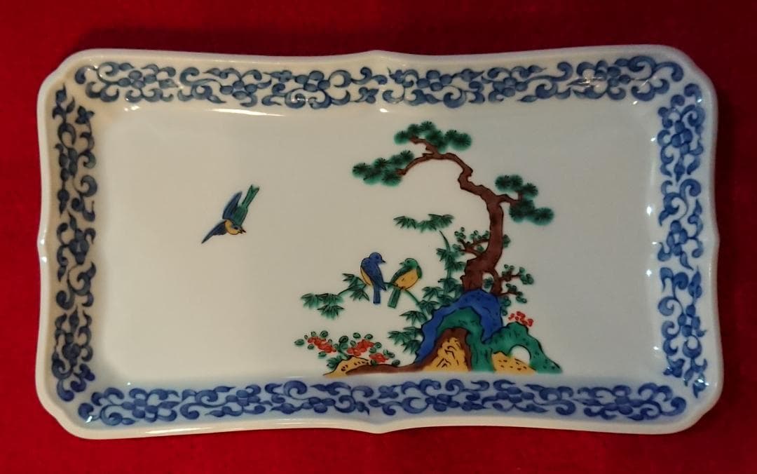 伝統美術工芸品 九谷焼 絵皿
