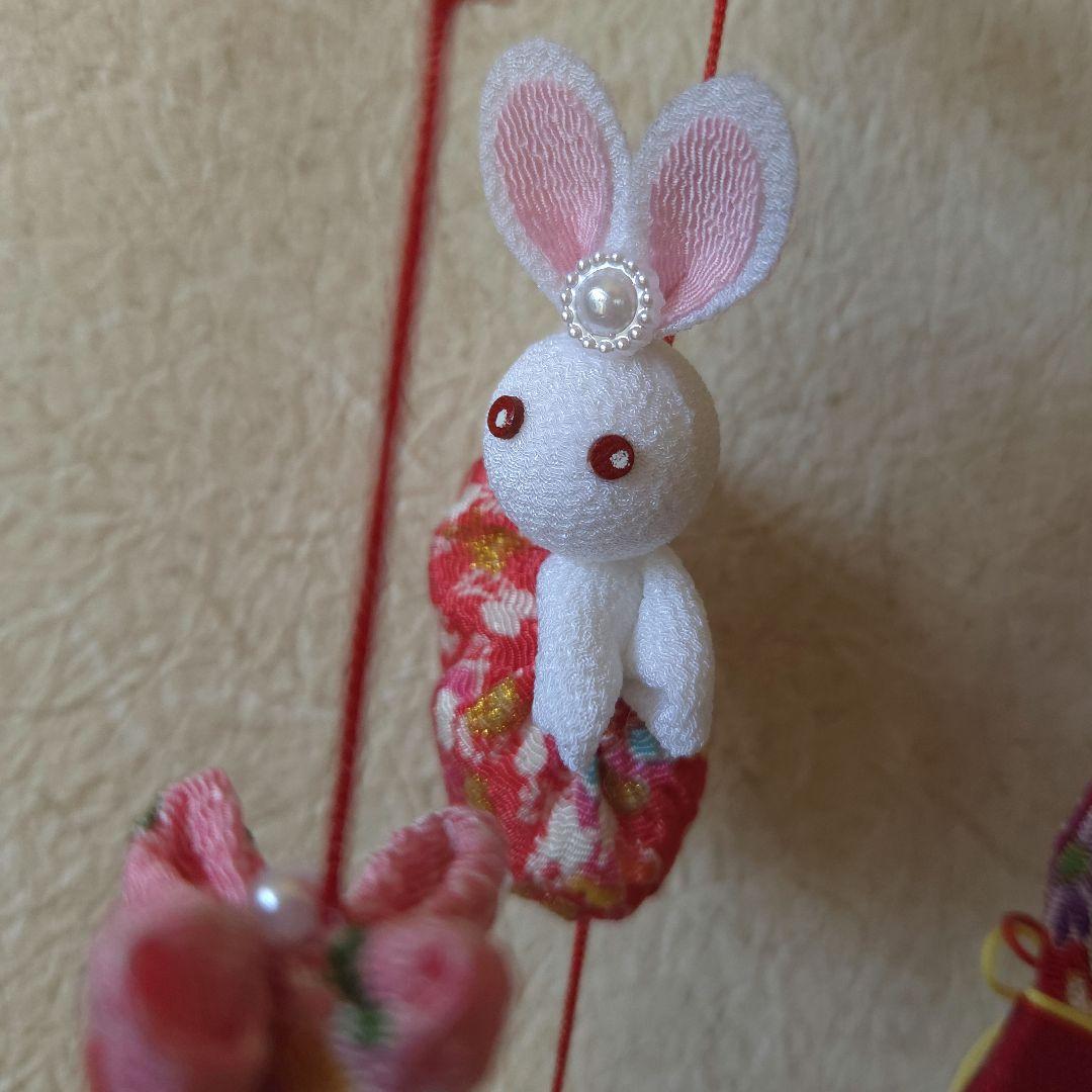 ひな祭り 吊るし雛 つるし飾り 桃の節句 ちりめん細工 縁起物 魔除け 厄除け