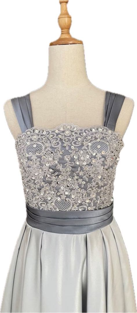 オーダードレス　グレー　weidiドレス　160