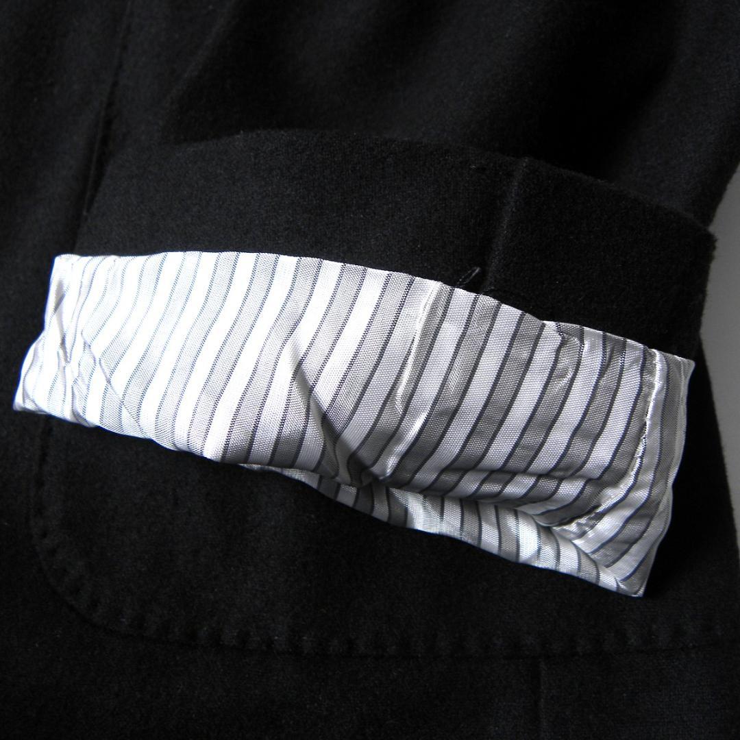 BOSSフランネルセットアップスーツ TECH FLANELL スリムフィット黒
