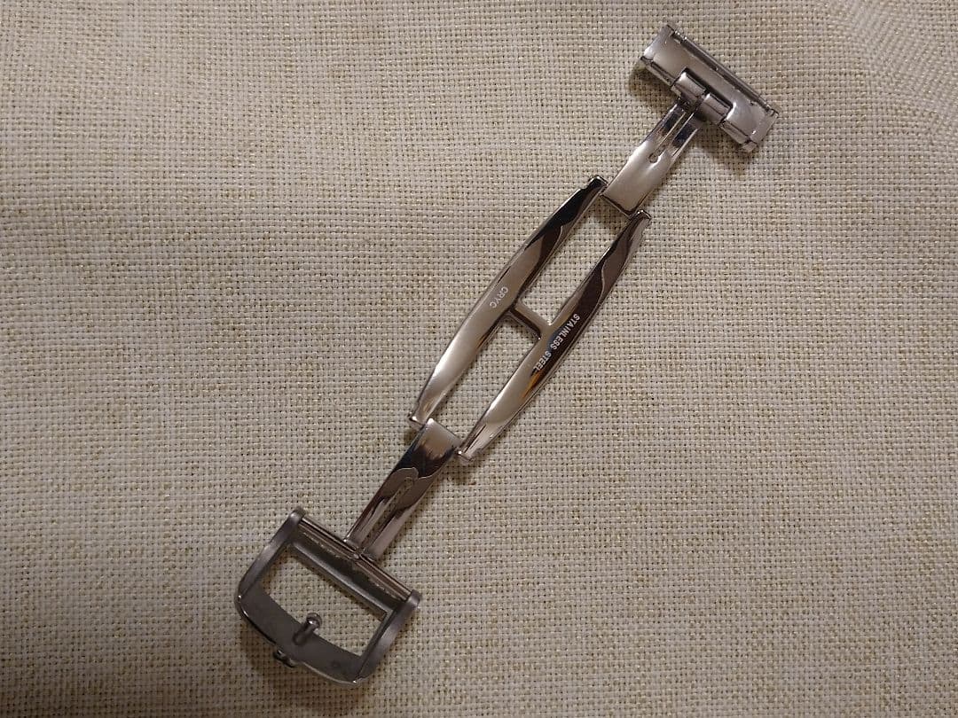 T*S様 ジャガールクルト ステンレス バックル Dバックル 16㍉