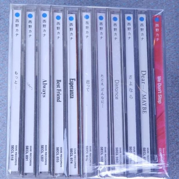 ❤️全58枚❤️西野カナ❤️1st～34th活動休止までフルセットCD★DVD