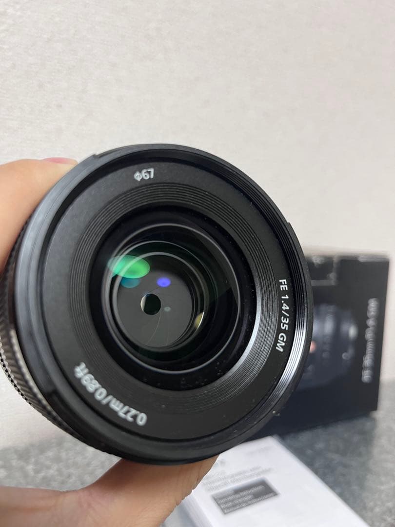 【美品】SONY FE 35mm F1.4 GM レンズ