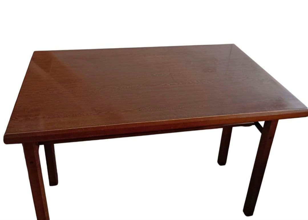 木製ダイニングテーブル ブラウン