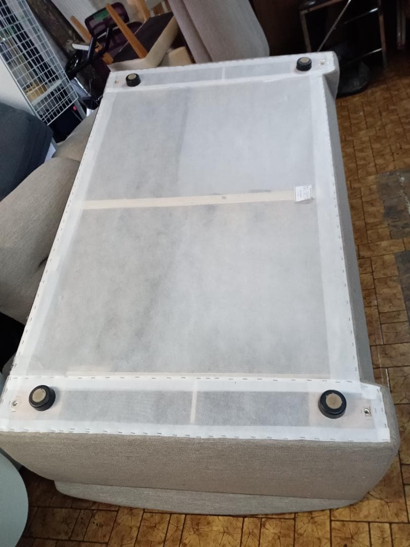 ニトリ2人掛けソファ 布張りタイプ