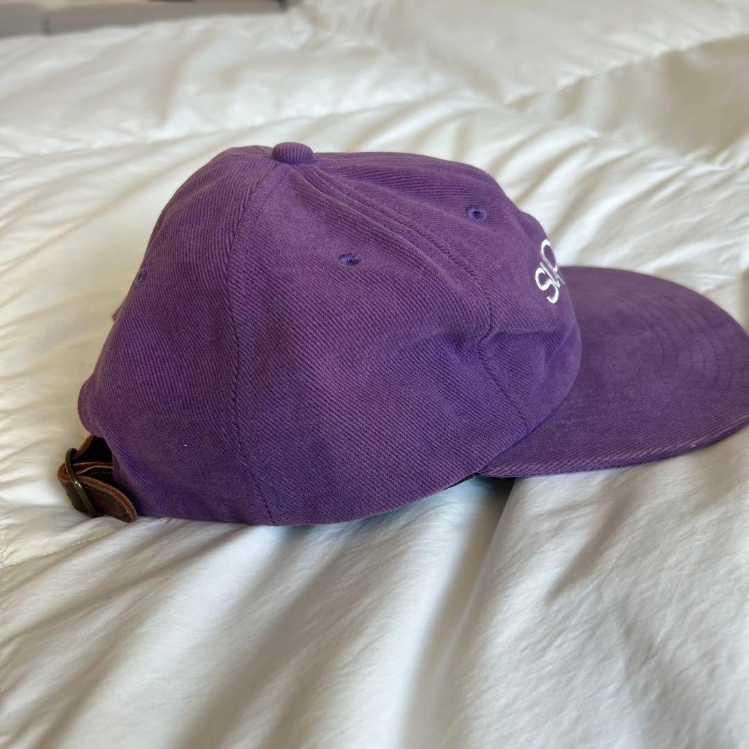 帽子 18SS Supreme Classic Logo 6-Panel Purple