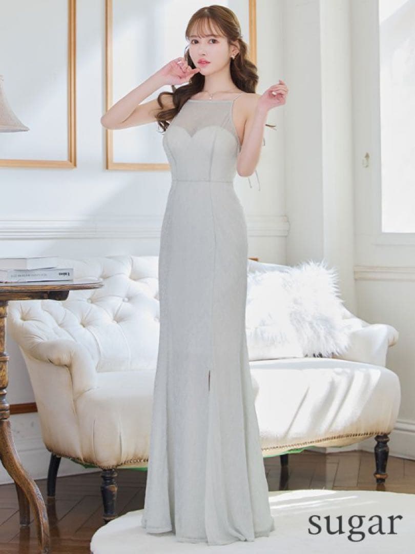 sugar ハイネックドレス　robe de fleurs DEA