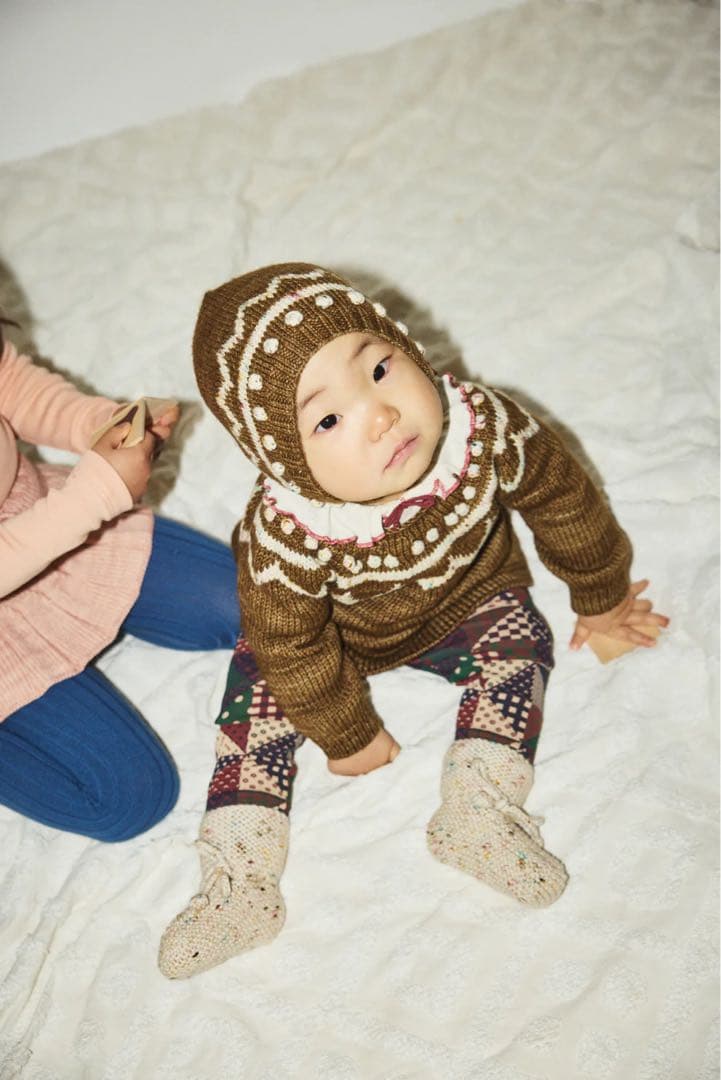 Misha & Puff レギンス Madder Root Patchwork