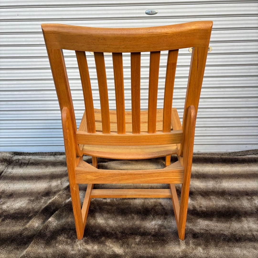 ②ダイニングチェア 2脚セット アンティーク家具 北欧家具 ヴィンテージ椅子