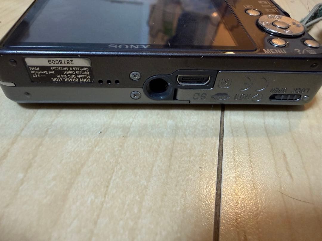 SONY Cyber-shot DSC-W570 英語版 デジカメ