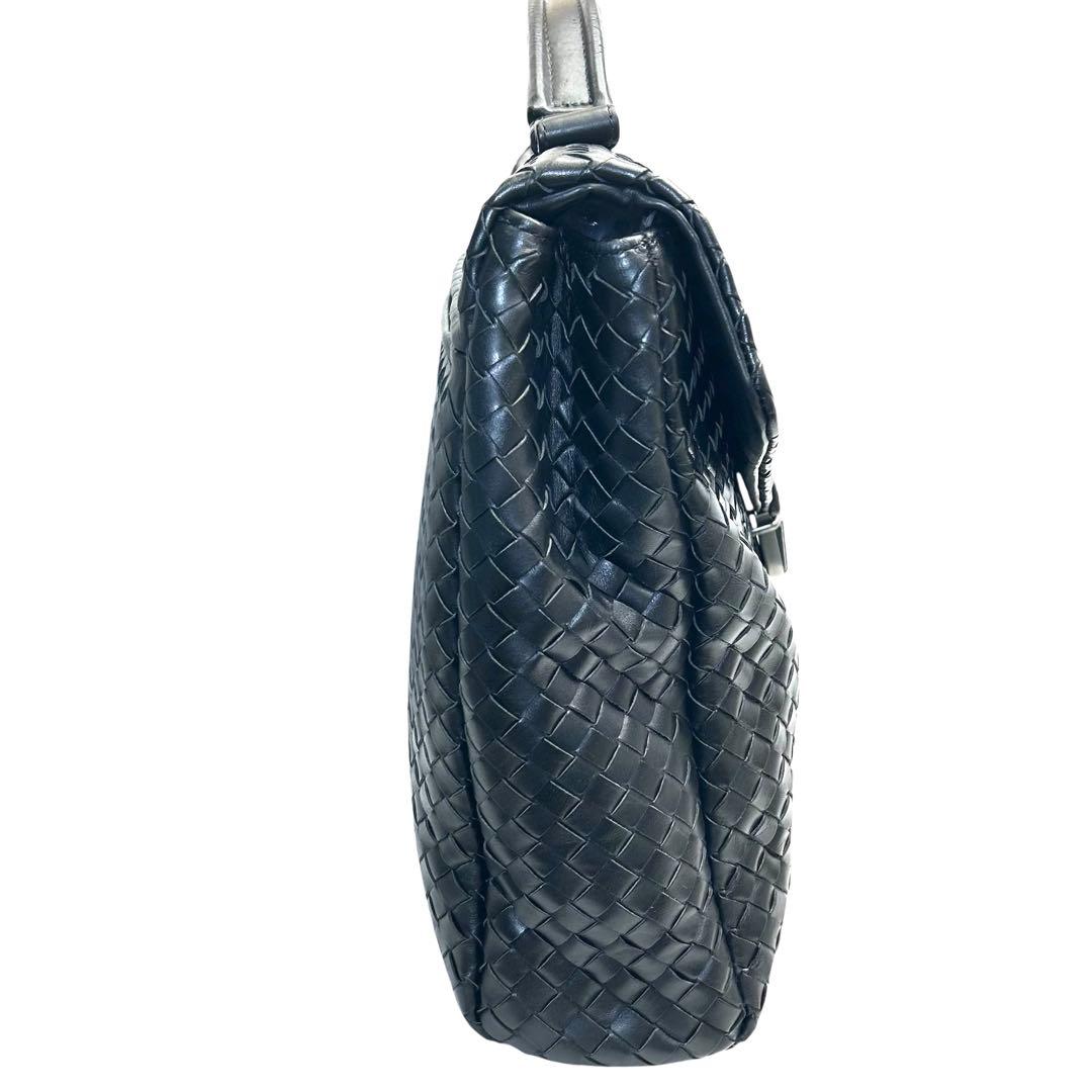 BOTTEGA VENETA ボッテガヴェネタ　ビジネスバッグ　黒　A4収納