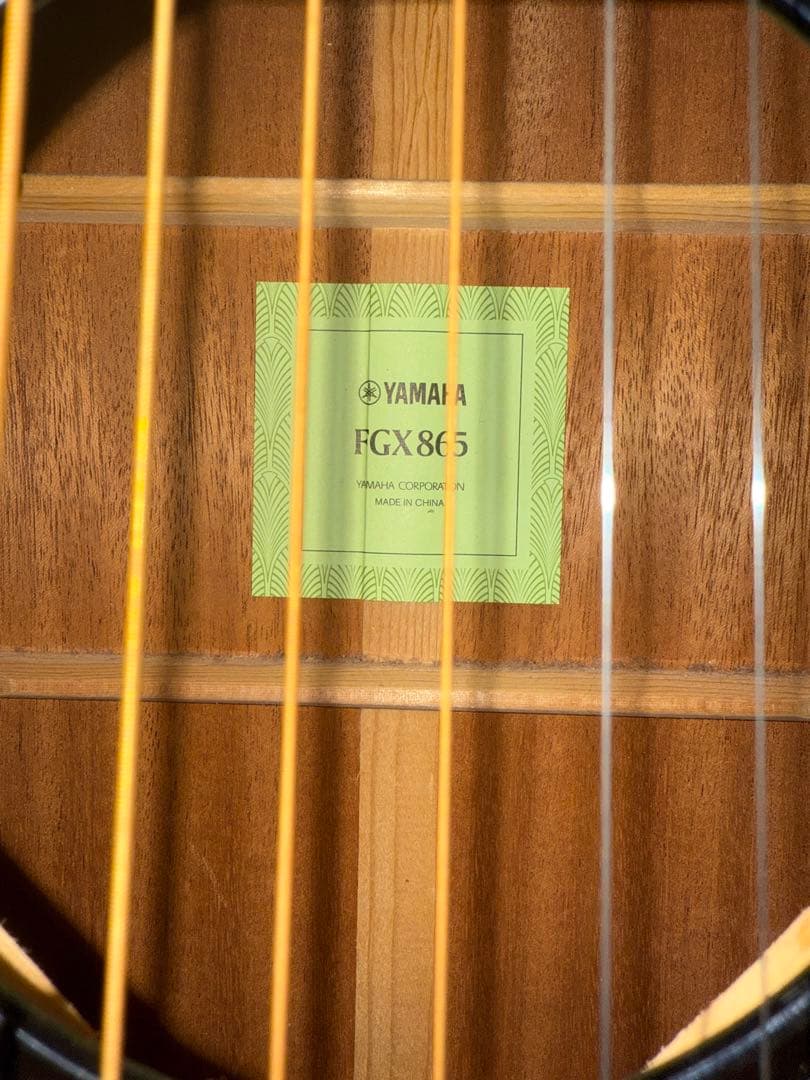 Yamaha FGX865 エレアコ