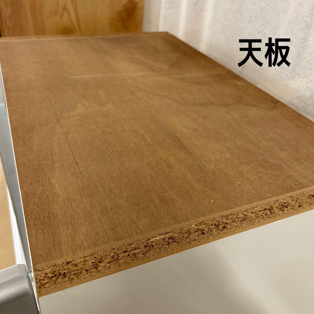 ☆展示品☆食器棚上置き 収納庫 ストック棚 フリーラック 耐震ラッチ付