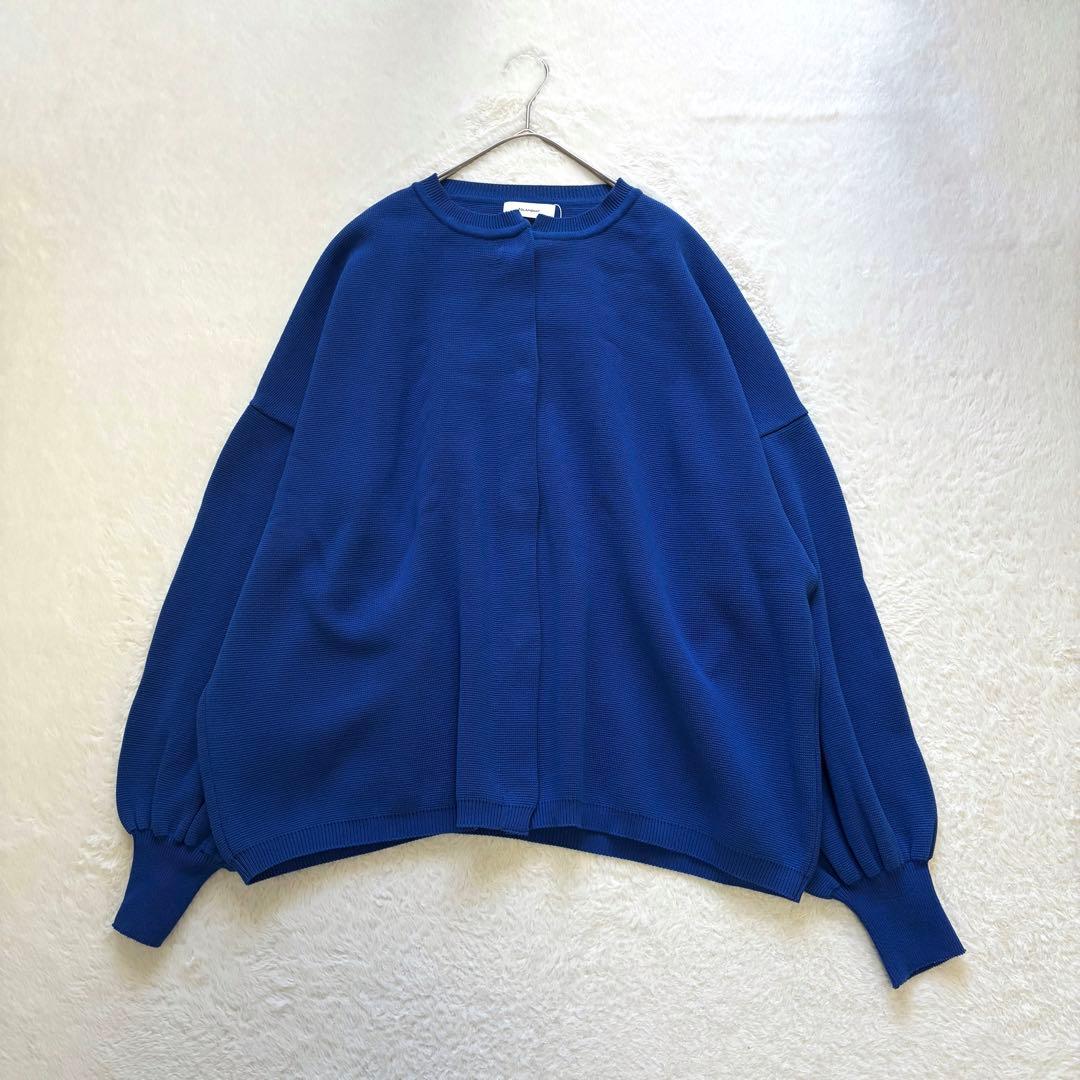 新品 SOLAMONAT(ソラモナ) ウエハースニットワイドカーディガン