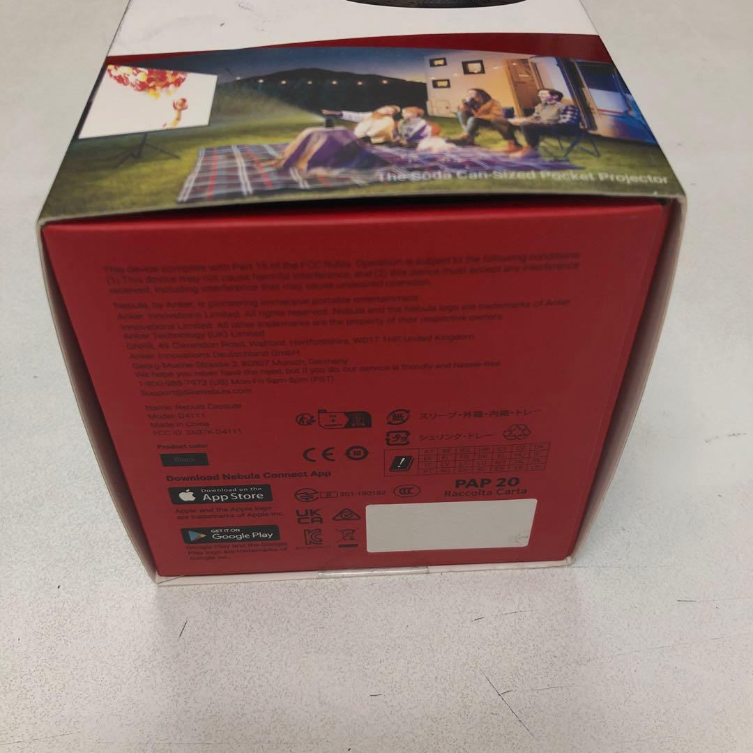 【値下げ中】Anker Nebula Capsule プロジェクターブラック