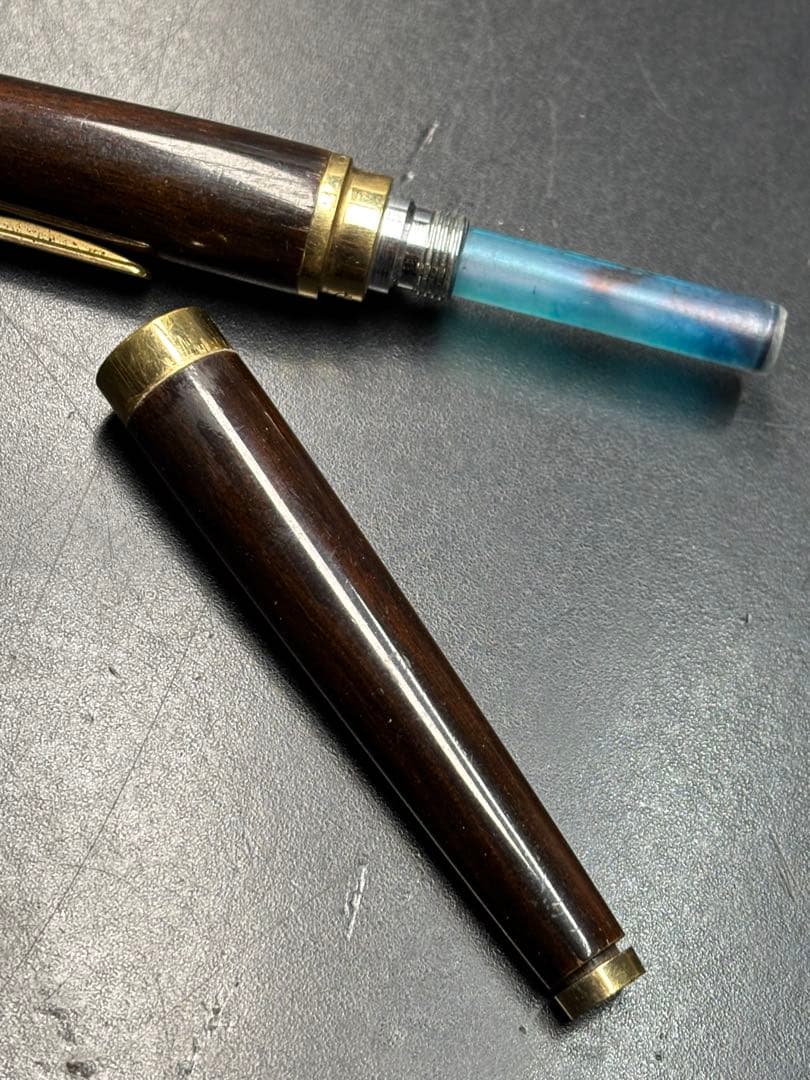 セーラー万年筆 黒檀 23K 希少アンティーク 世界の銘木シリーズ sailor