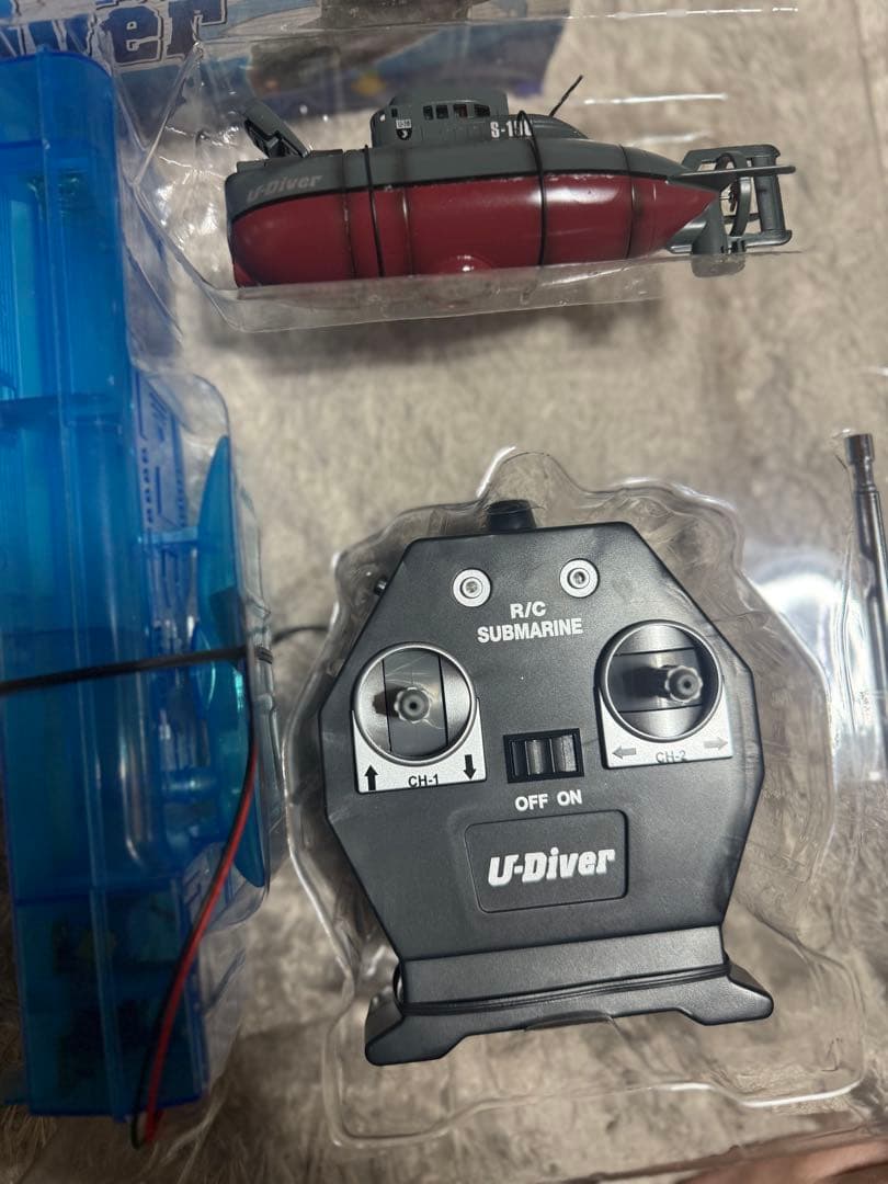 希少　U-Diver R/C潜水艦 3チャンネル