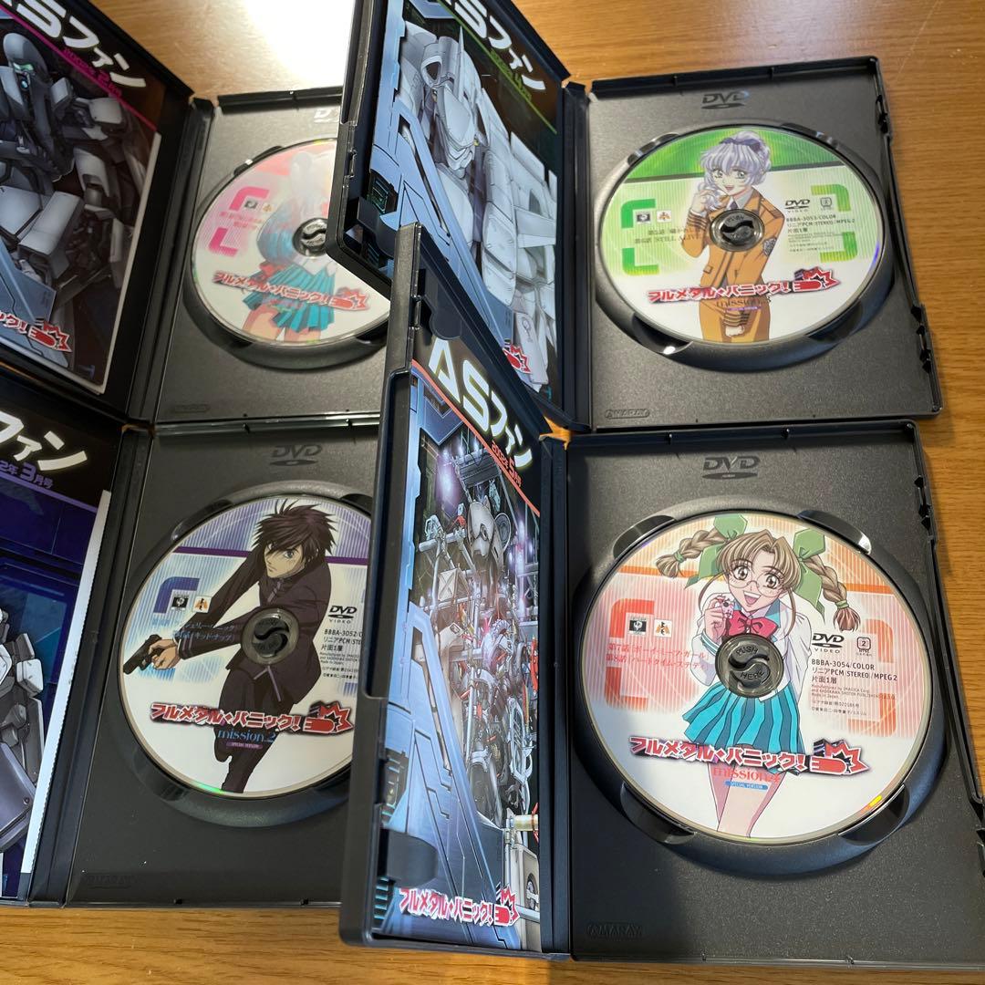 フルメタル・パニック mission DVD 12本 月刊ドラゴンマガジン