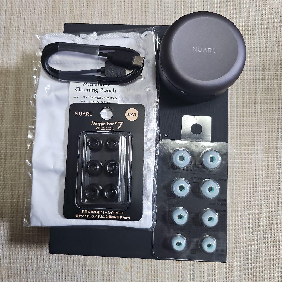 NUARL Inovatör ブラック ワイヤレスイヤホン